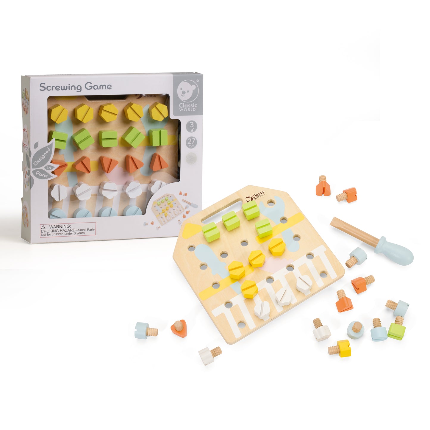 Tablero de tornillos