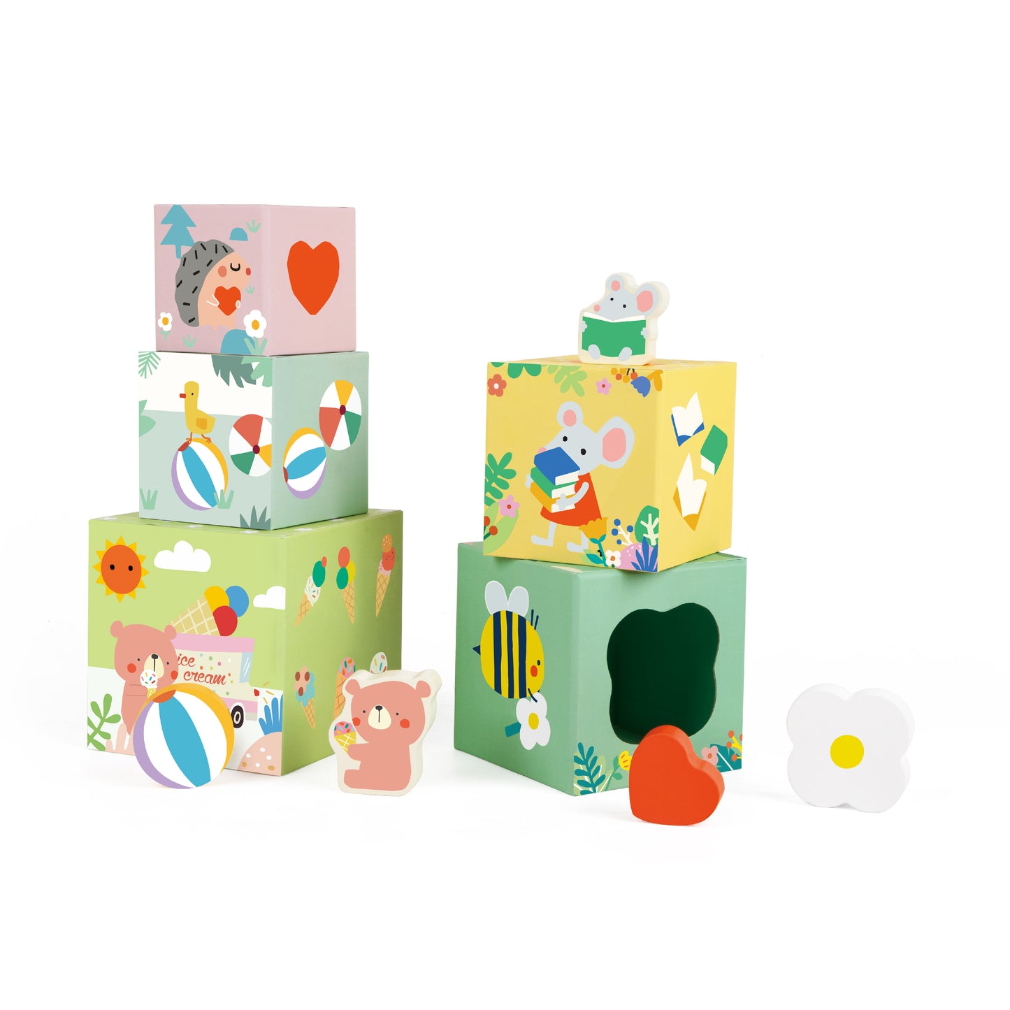 Cajas Apilables de la Selva