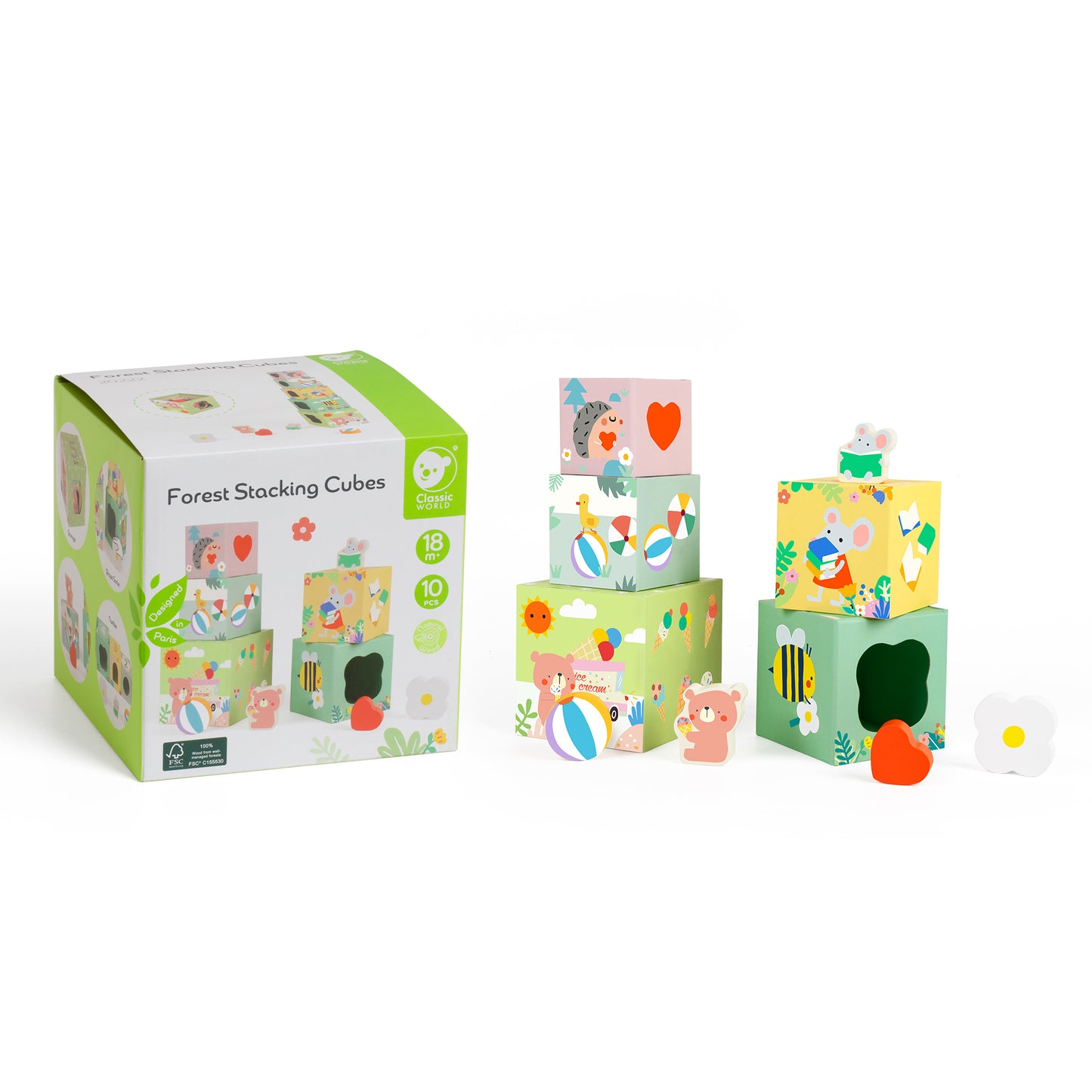 Cajas Apilables de la Selva