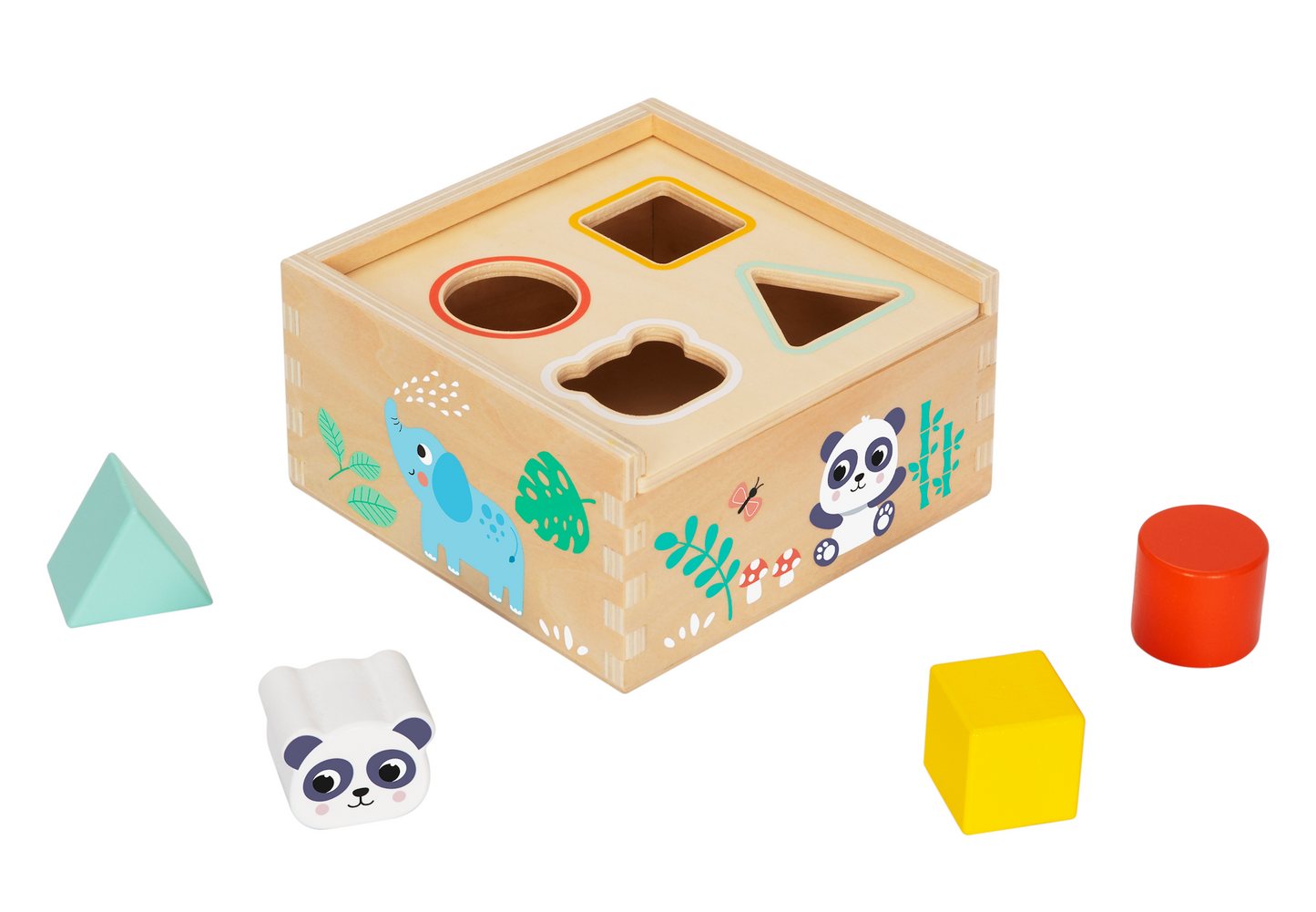 Caja de ensartar de Panda