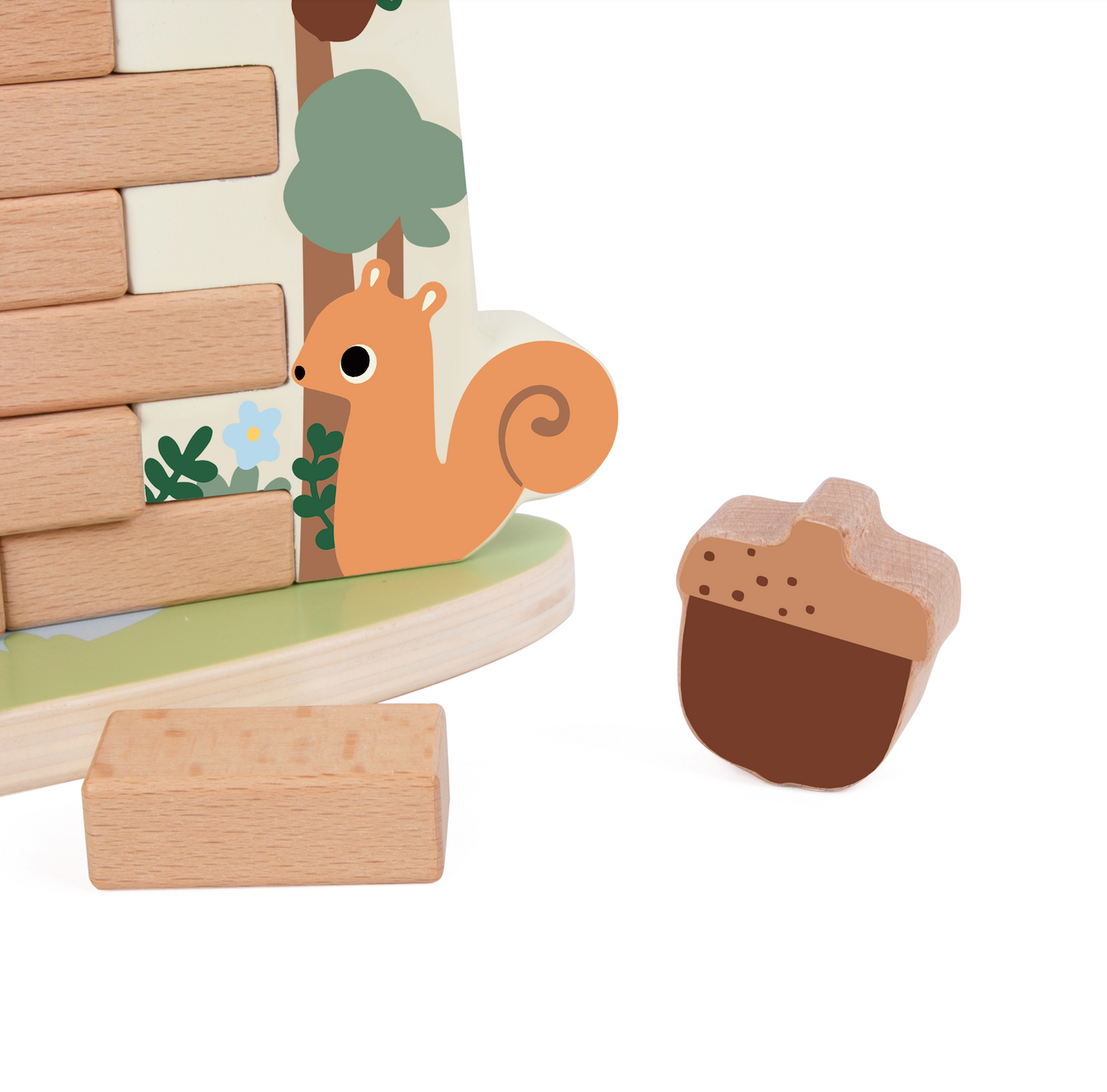 Juego de pared de ardilla