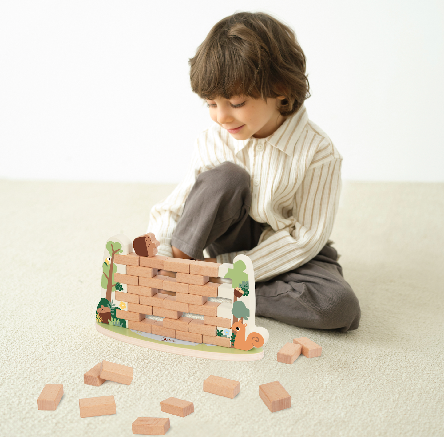 Juego de pared de ardilla