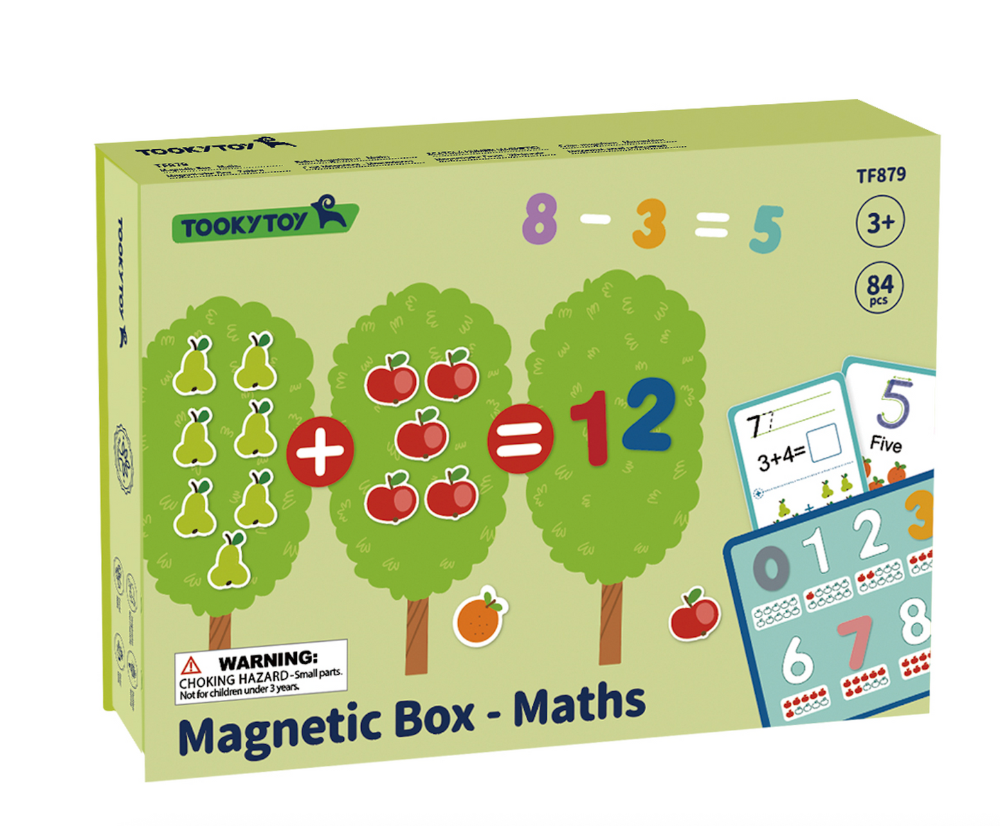 Caja de figuras magnéticas MATEMÁTICAS