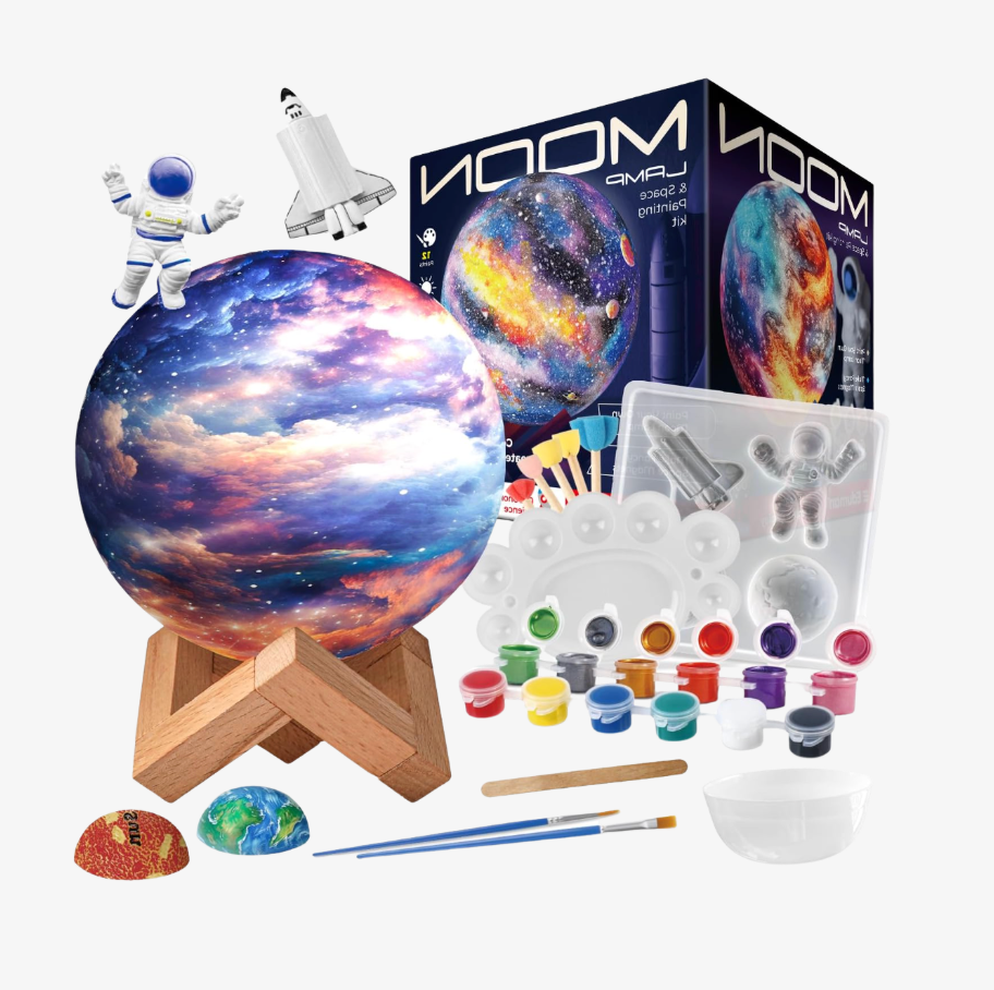 Kit de arte: lámpara de luna