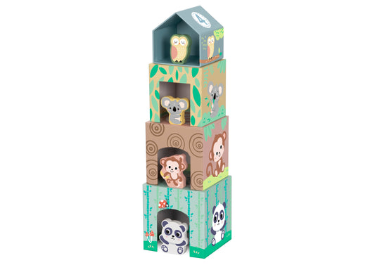 Cajas de apilar animales