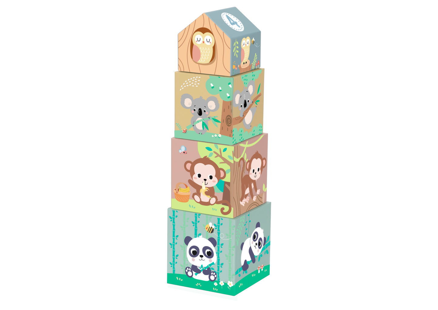 Cajas de apilar animales