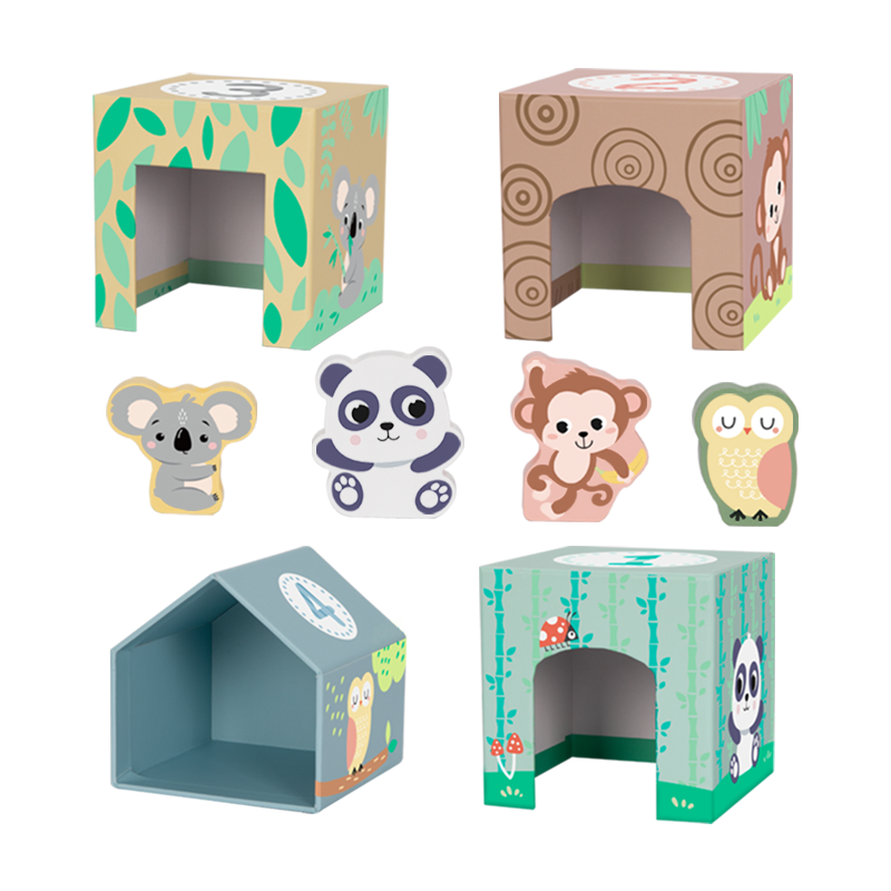 Cajas de apilar animales