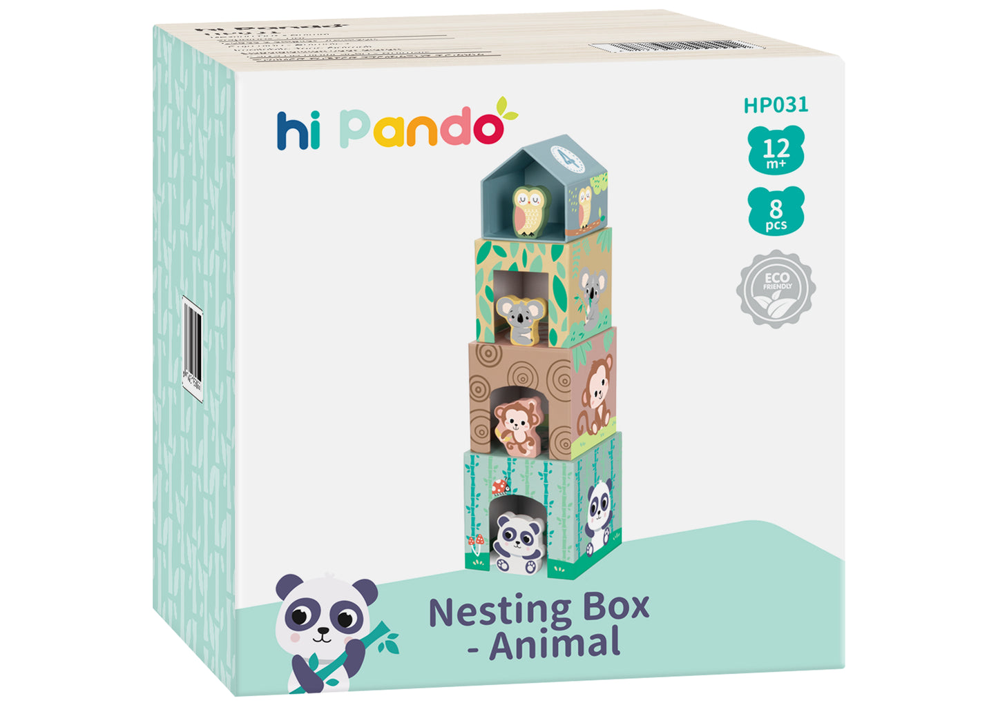 Cajas de apilar animales