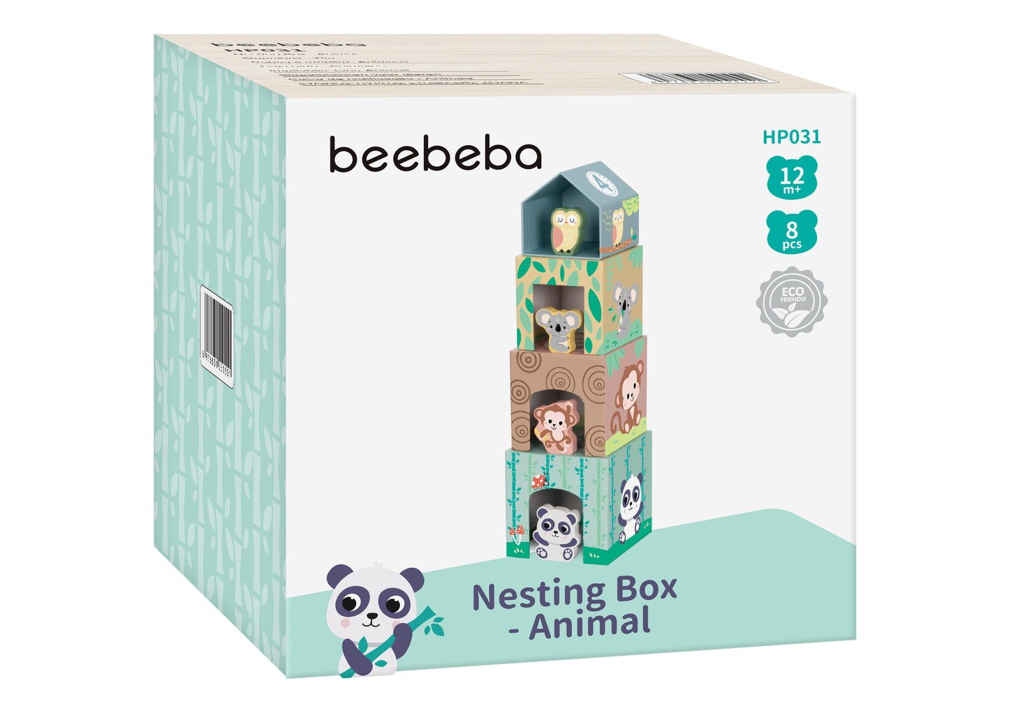 Cajas de apilar animales