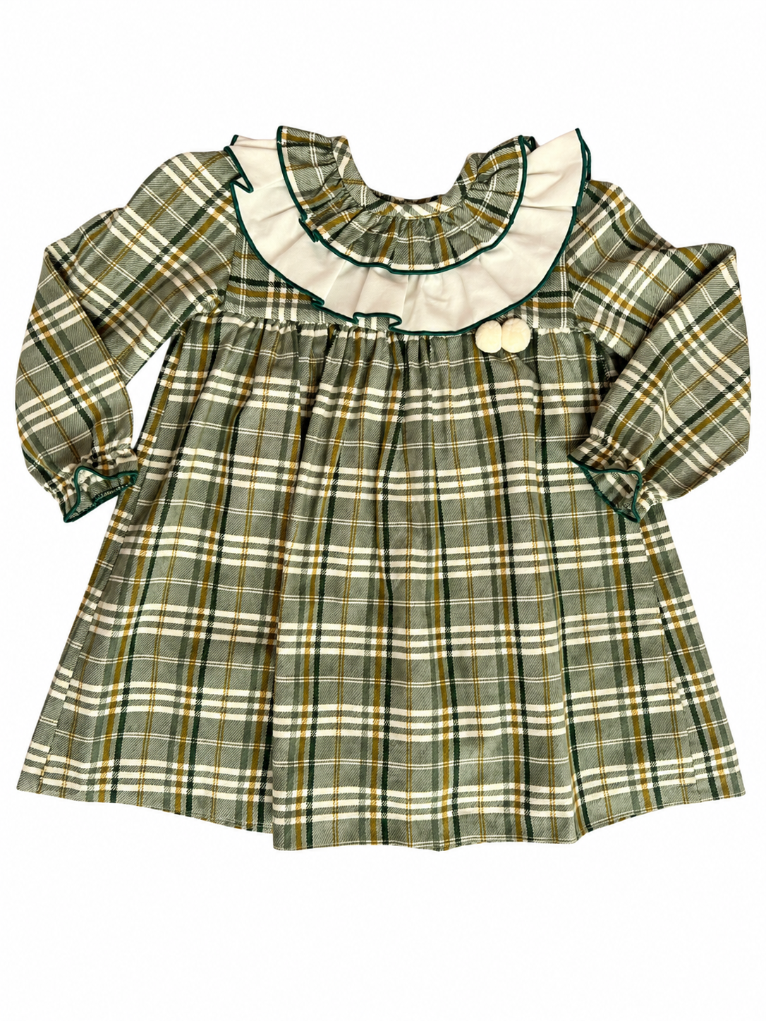 Vestido Babyferr de cuadros