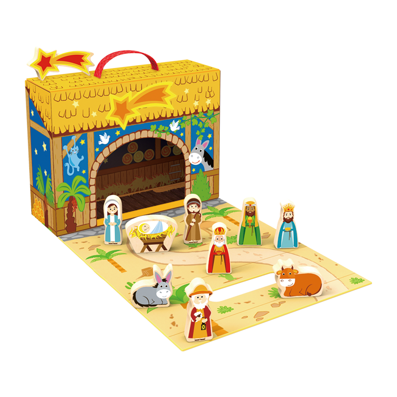 Caja de historias de Navidad