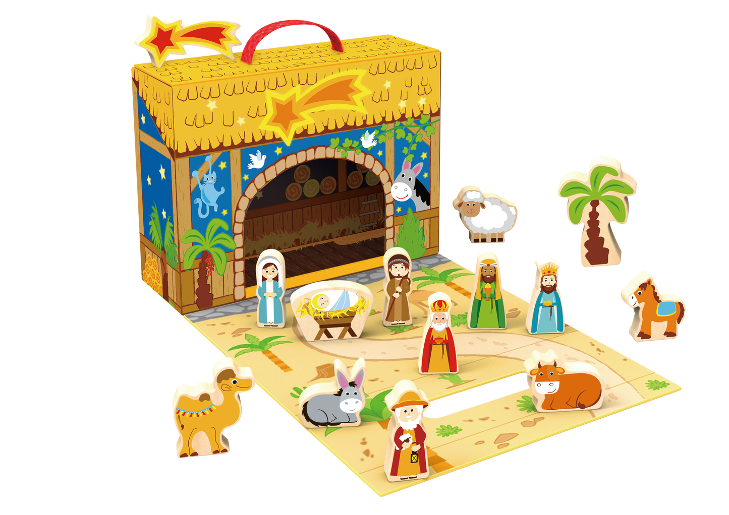 Caja de historias de Navidad