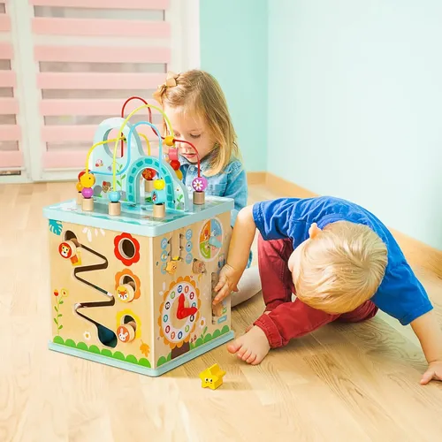Cubo de actividades jardines