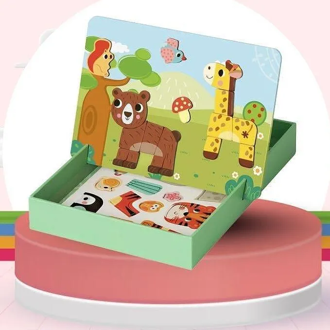 Caja magnetica bosque