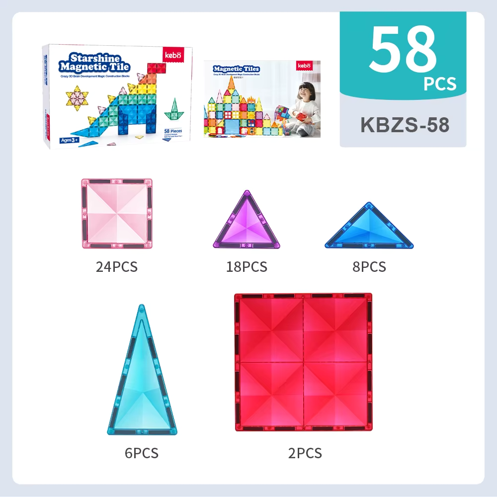 Magnetic Tiles 58