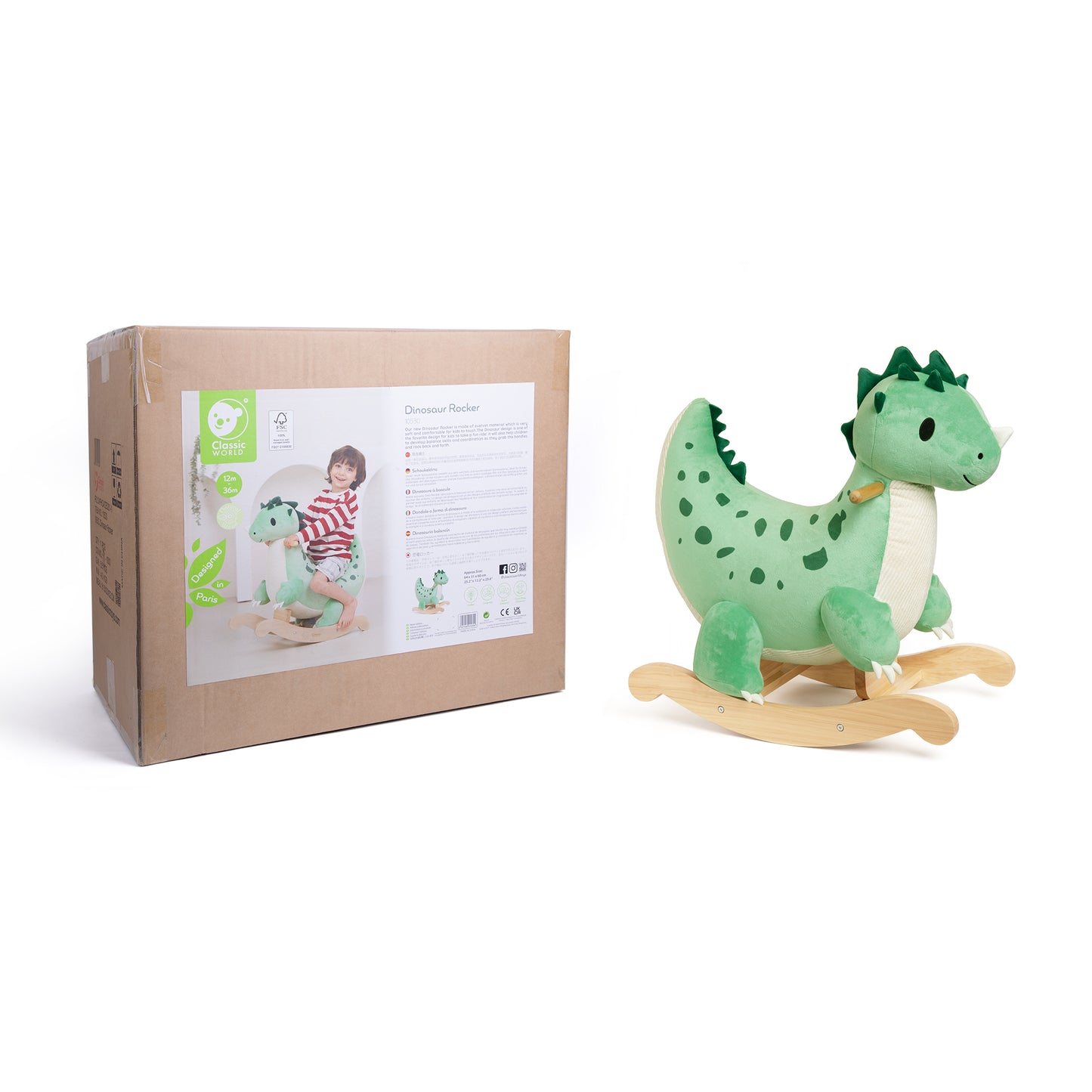 Balancín de Dinosaurio