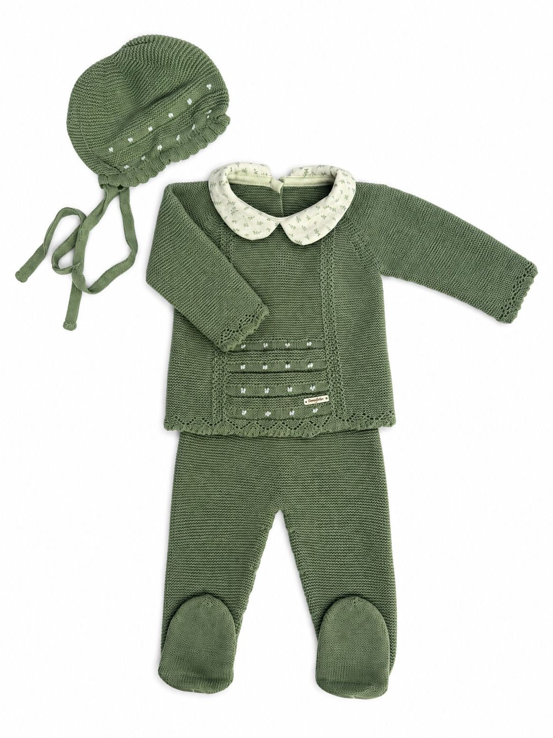 Conjunto bebé Don Algodón Verde
