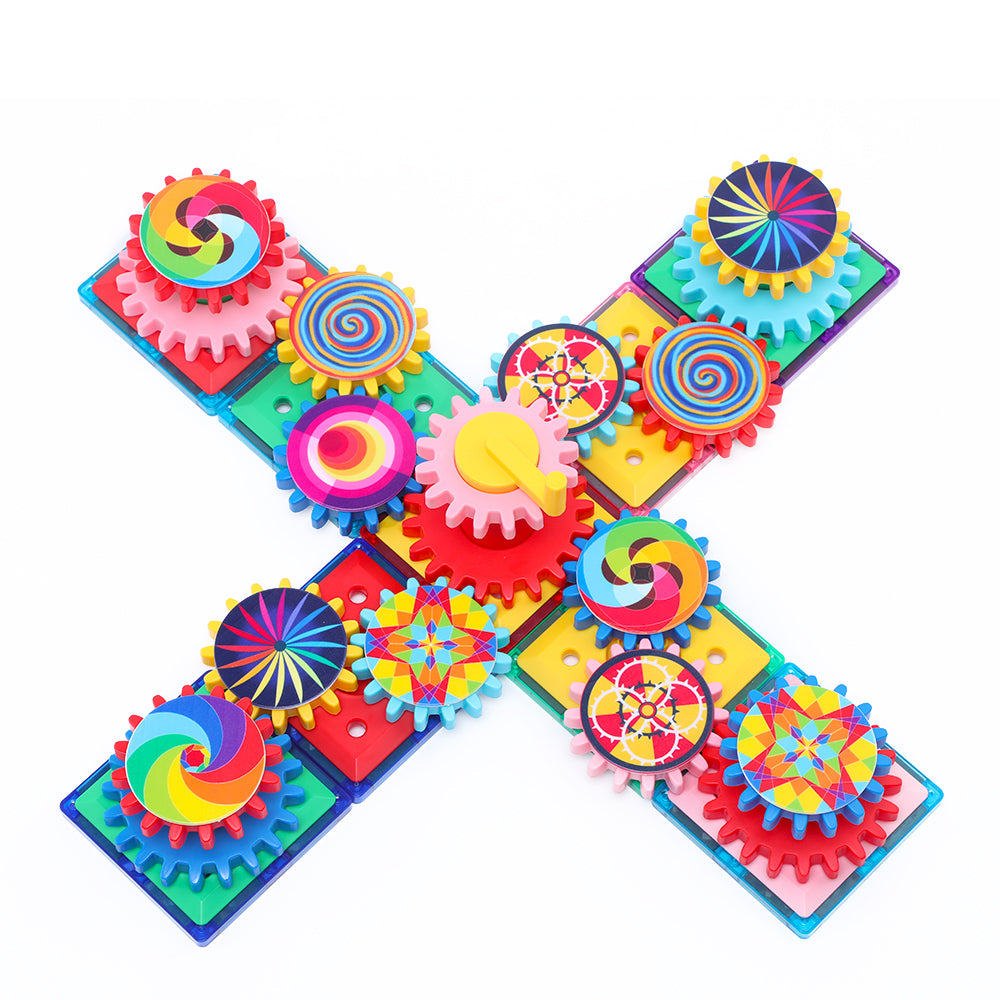 Magnetic Tuercas de Colores - 90