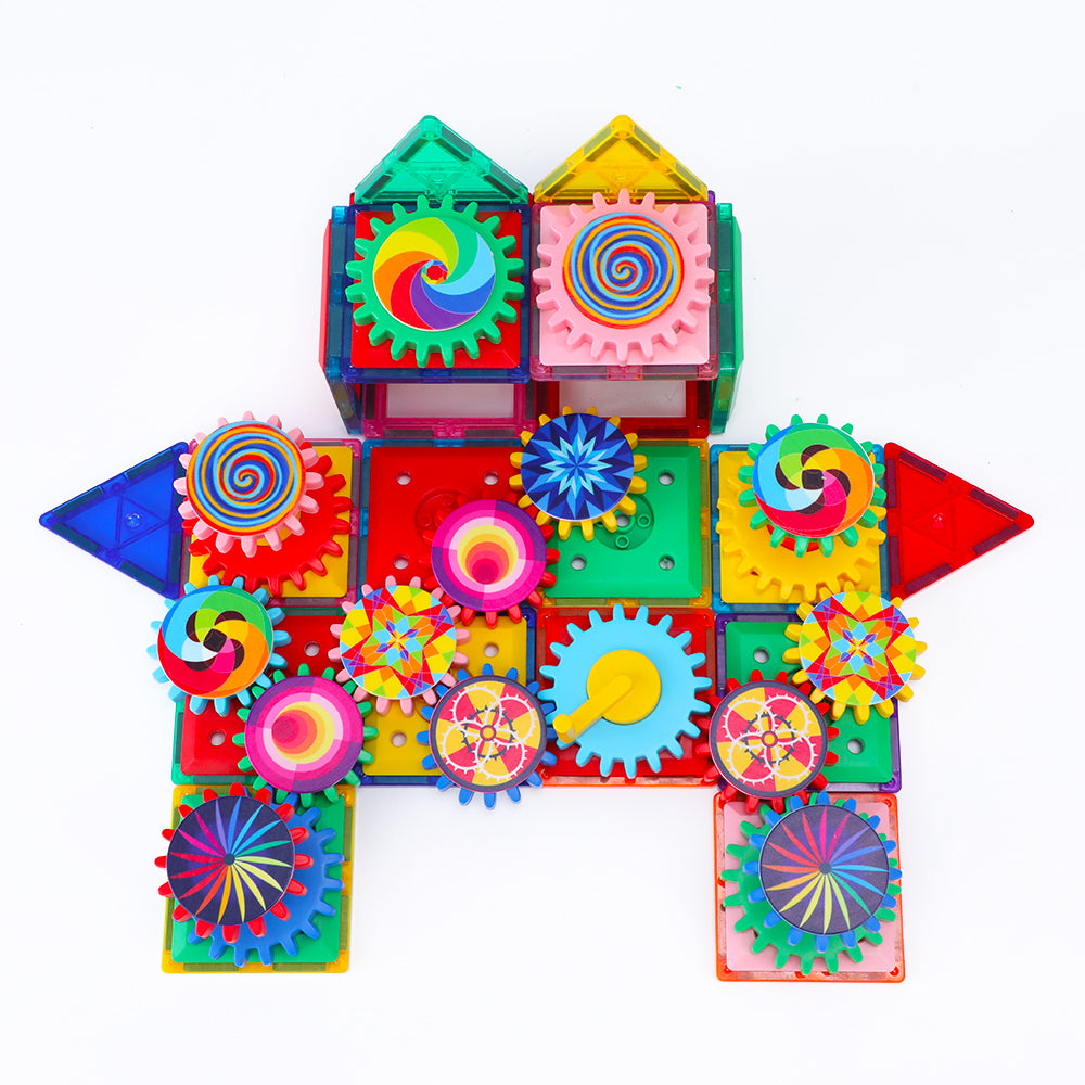 Magnetic Tuercas de Colores - 90