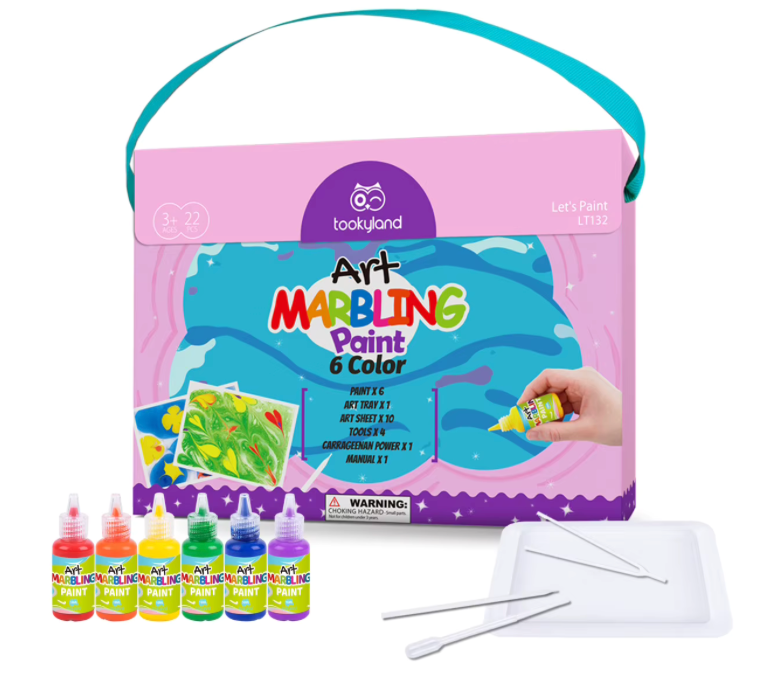 Kit de pintura marmoleada