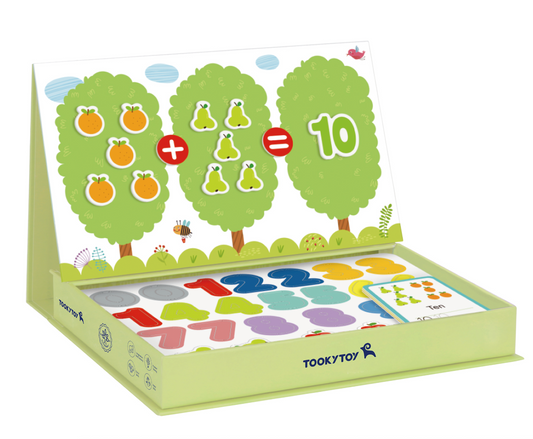 Caja de figuras magnéticas MATEMÁTICAS