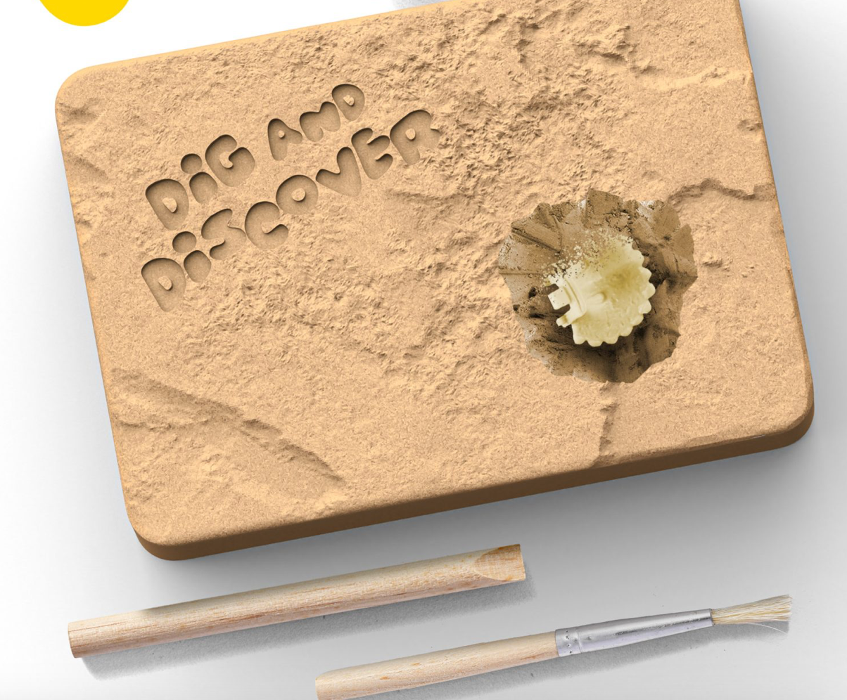 Kit de Excavación Triceratops