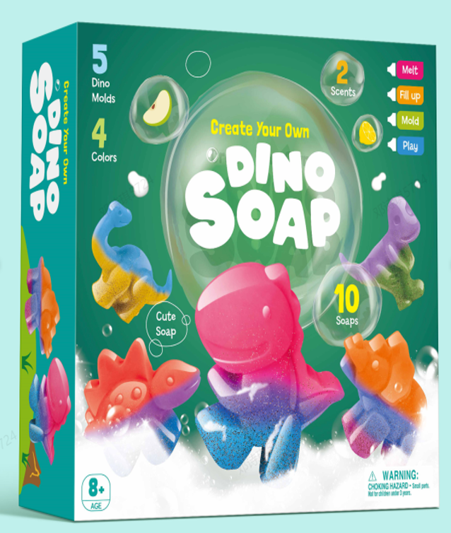Kit Crea tu Jabón Dino