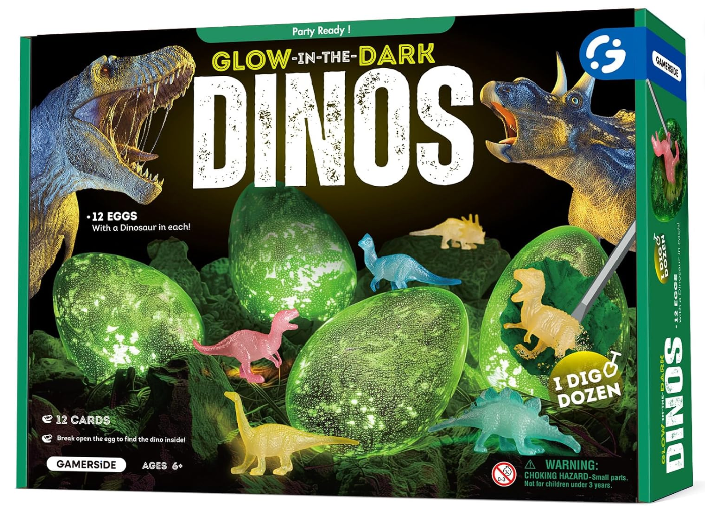 Kit Excavación Huevitos Dino