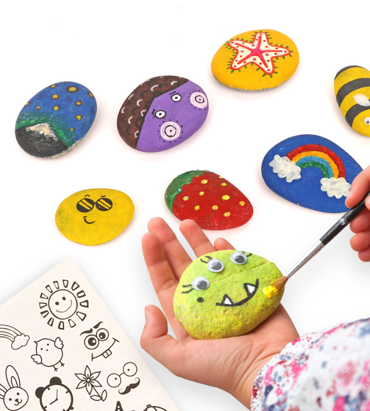 Kit de arte piedras