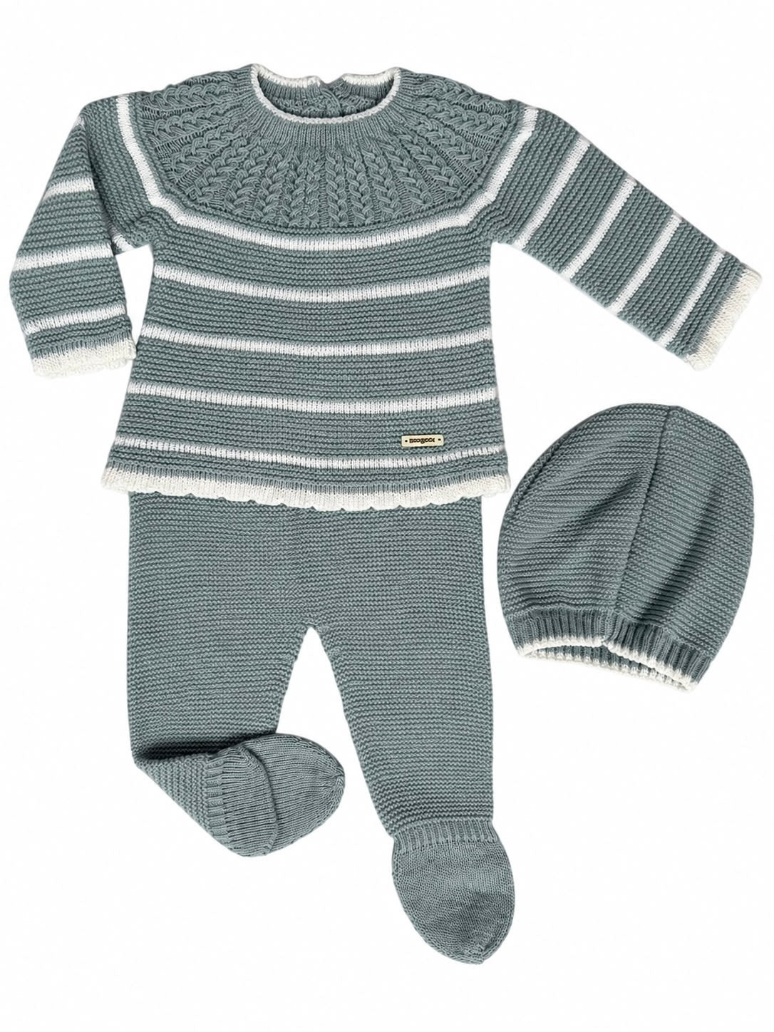 Conjunto bebé Don Algodón Celeste