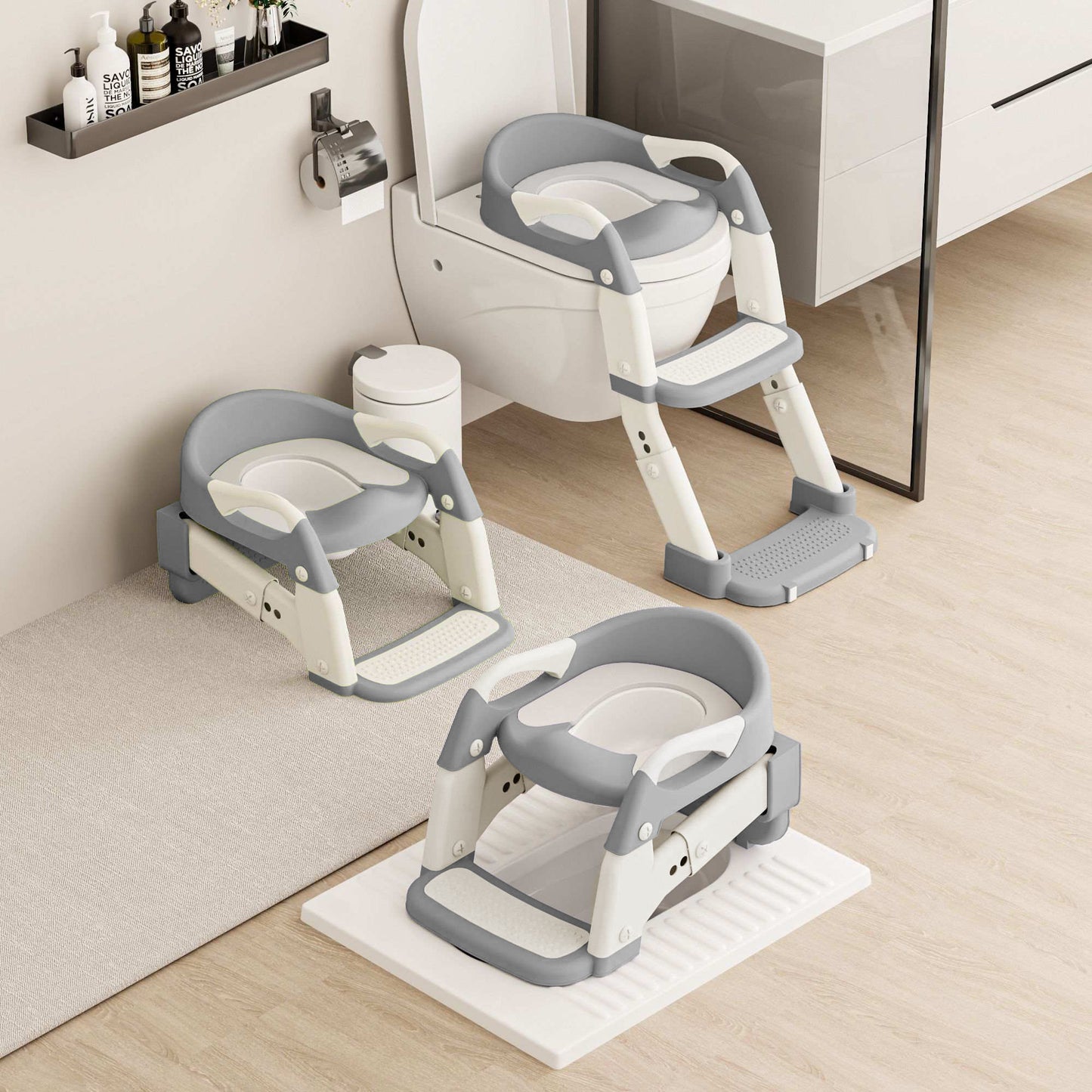 Asiento entrenador plegable