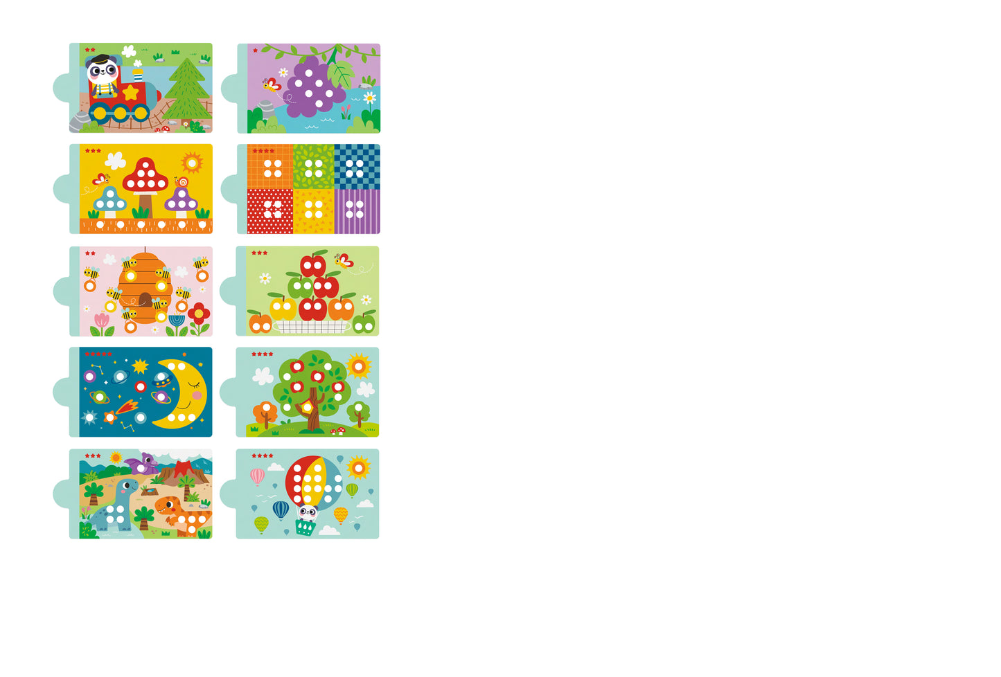 Juego magnetico dino