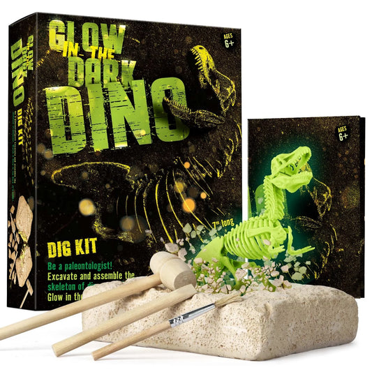 Kit de Excavación Glow Dino
