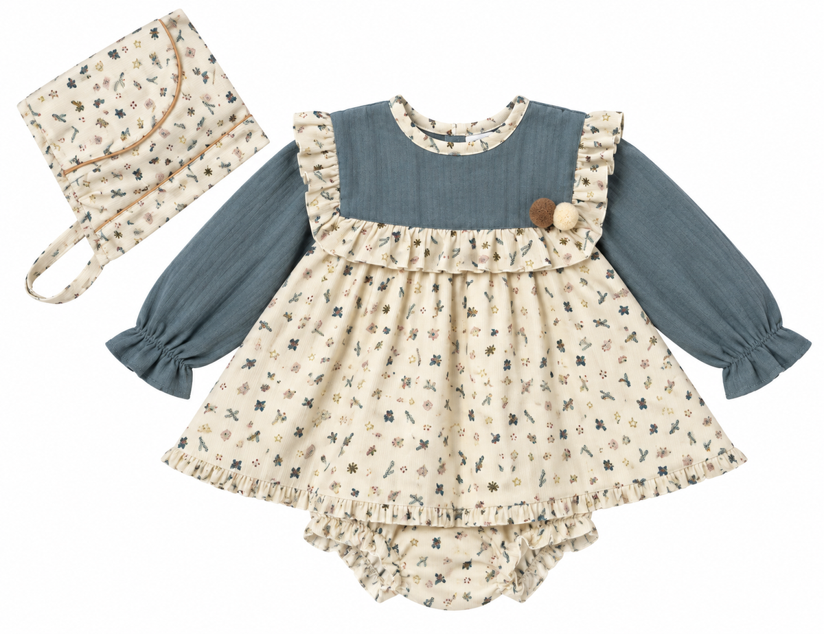 Conjunto Mar con gorrito
