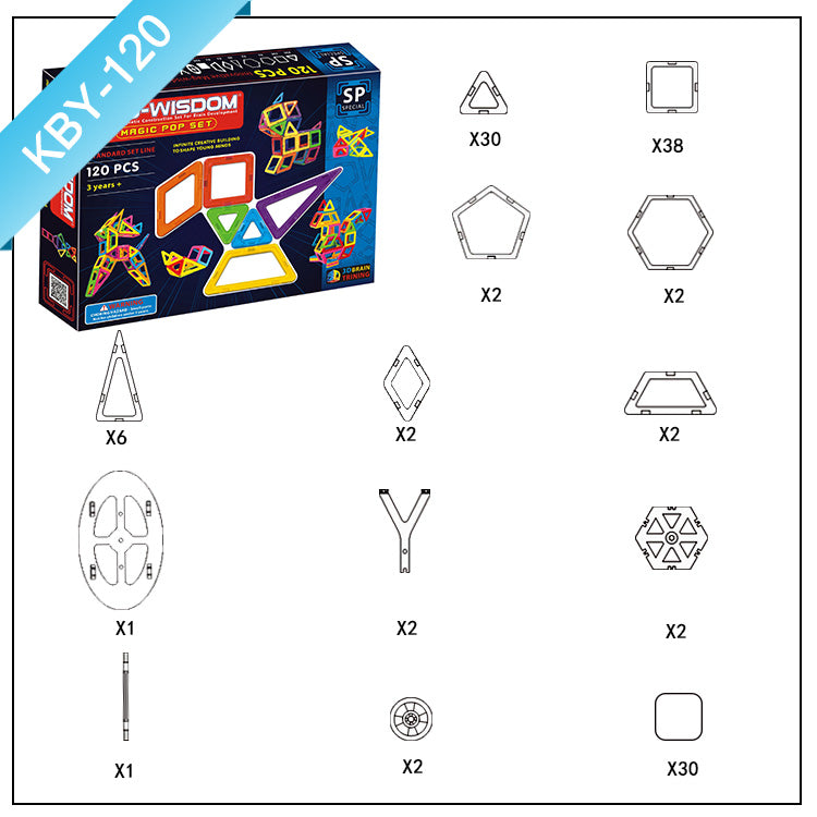 Magnetic Mag Wisdom Magic Pop set