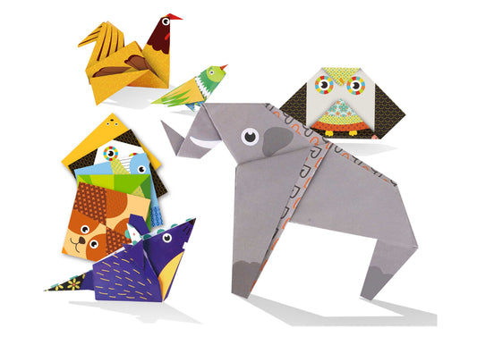 Kit de Origami - Animales del mundo