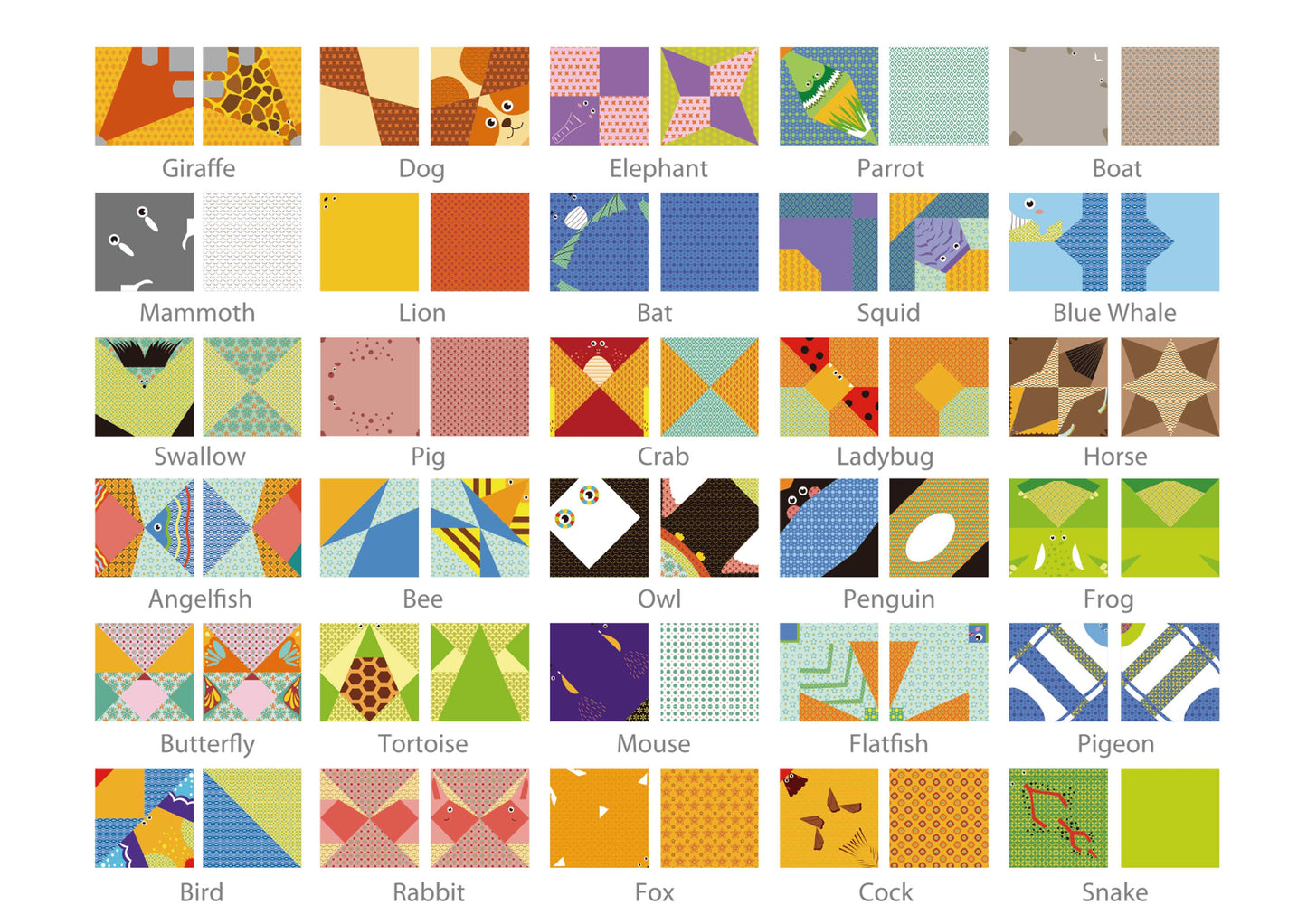 Kit de Origami - Animales del mundo