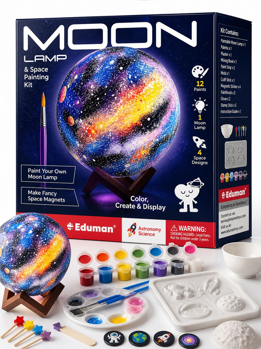 Kit de arte: lámpara de luna