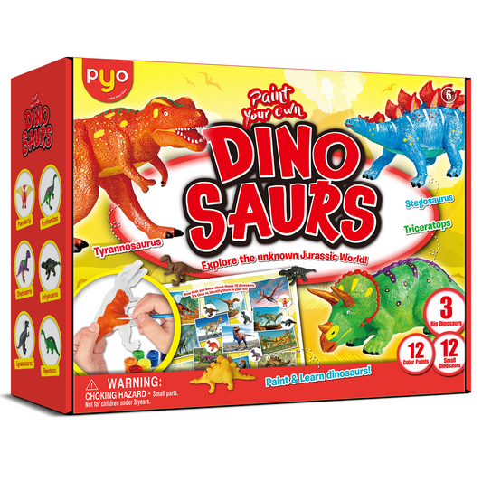 Kit de cerámica Dinosaurios