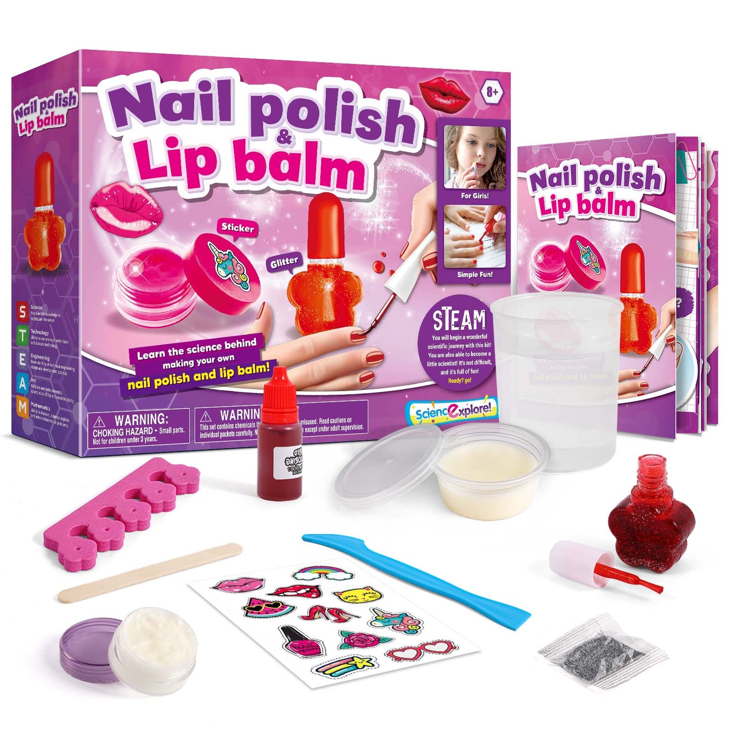 Kit de esmalte y bálsamo