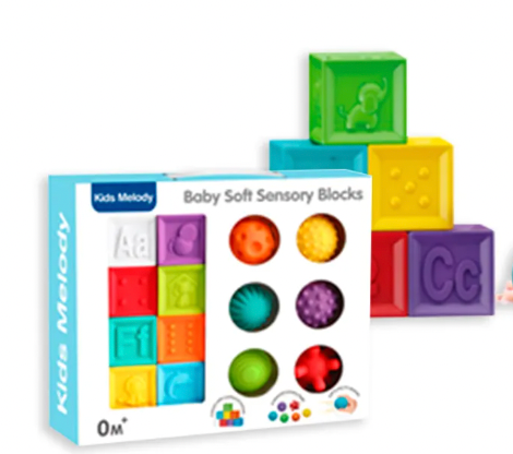 Juego Sensorial Bloques y Formas