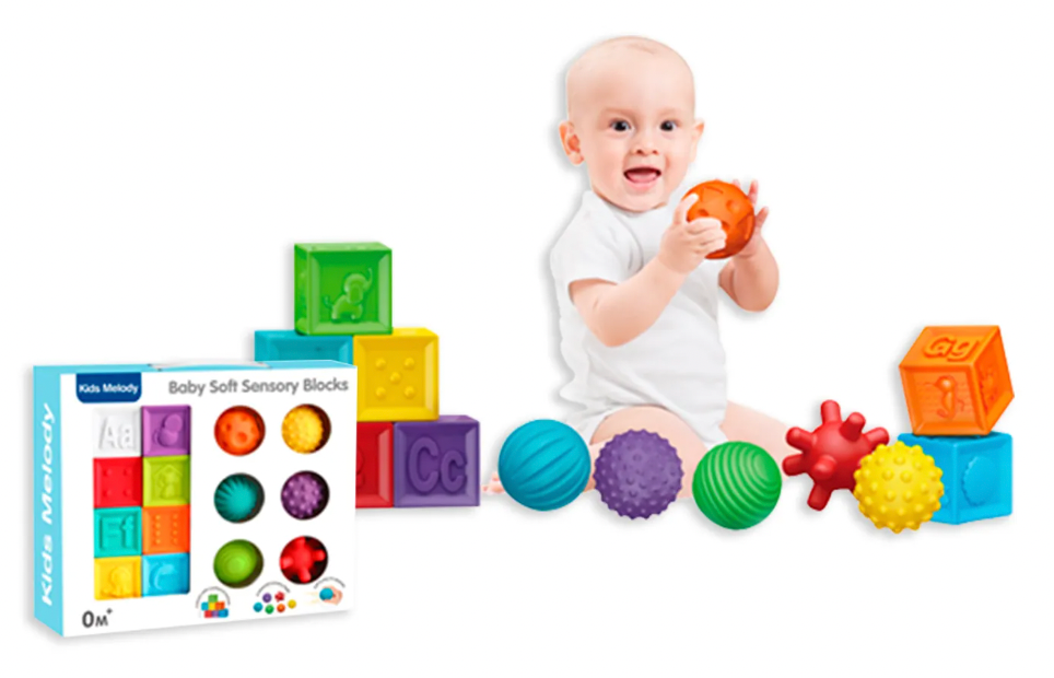 Juego Sensorial Bloques y Formas