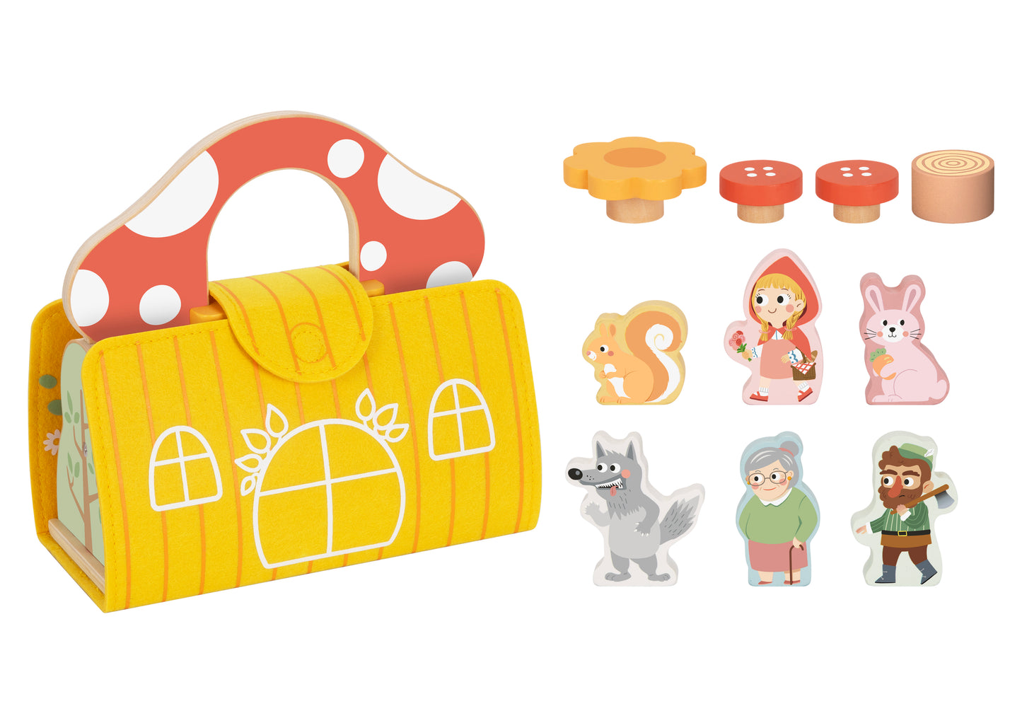 Set de La Caperucita Roja