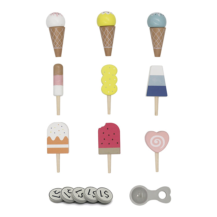 Carrito de Helado Blanco