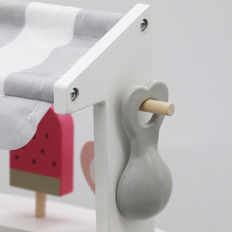 Carrito de Helado Blanco