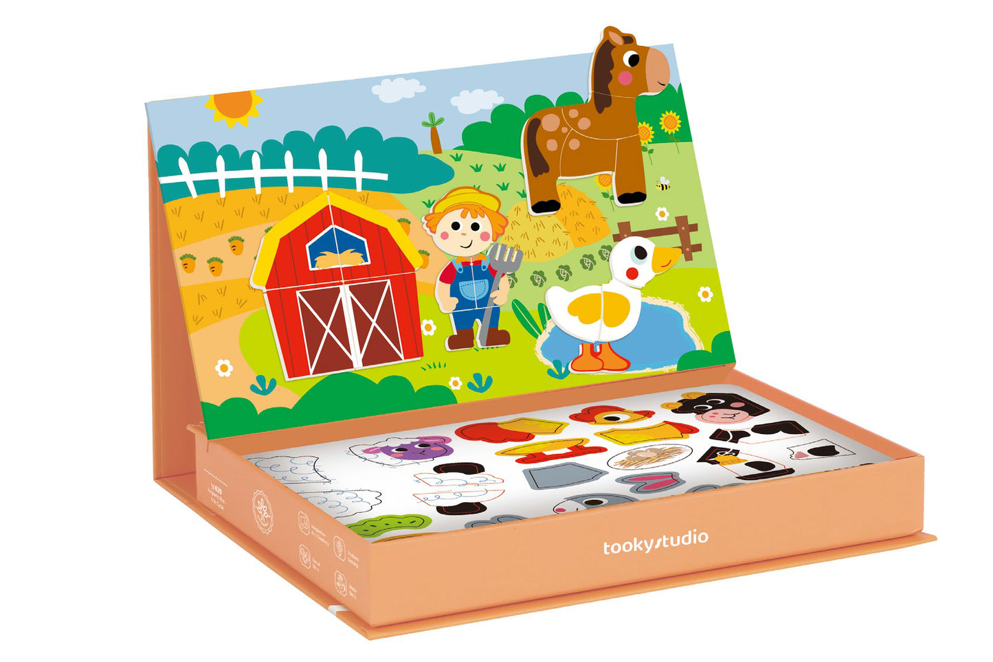 Caja magnética súper granja