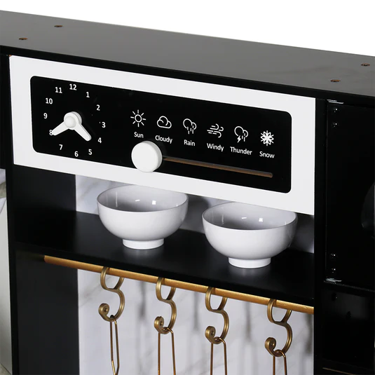 Cocina gold negra