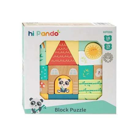 Bloques apilables panda