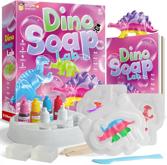 Kit de hacer jabon super Dino