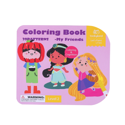Libro de colorear - Mis amigos